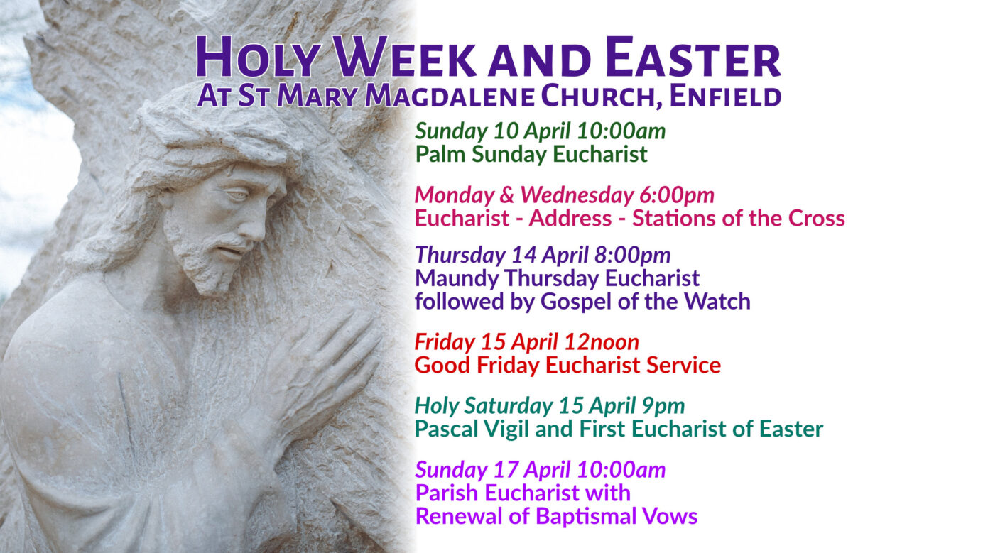 Easter website slider